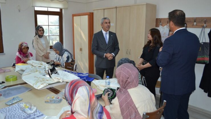 Beypazarı Kaymakamı Ünal Coşkun, Aile Destek Merkezi ve Kaymakamlık Aşevi’ni ziyaret etti