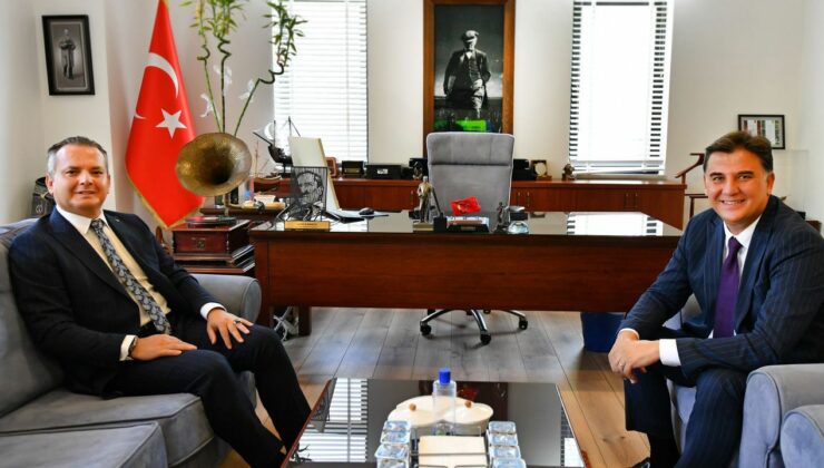 Kaymakam Fatih Akkaya’dan Başkan Karaca’ya iade-i ziyaret