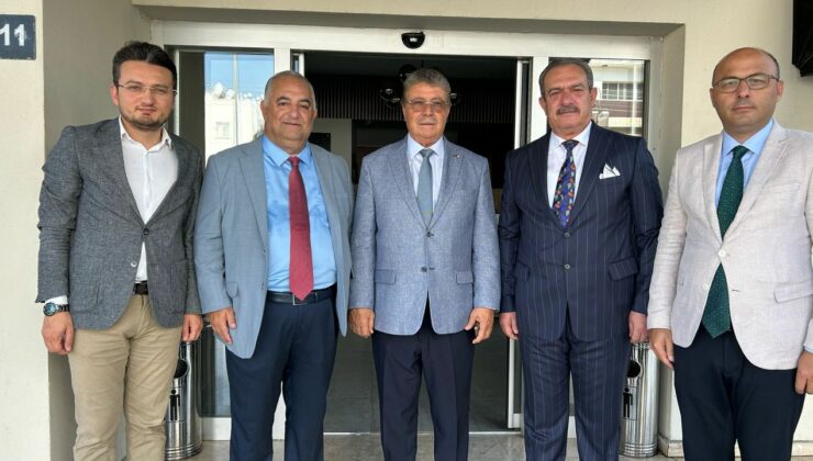 TİMBİR ve BHA Heyeti, KKTC Başbakanı Üstel ile görüştü