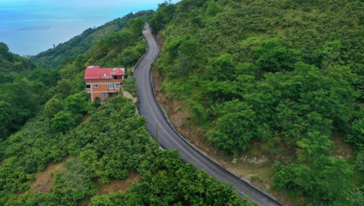 Ordu turizme çıkan yol modernleşiyor