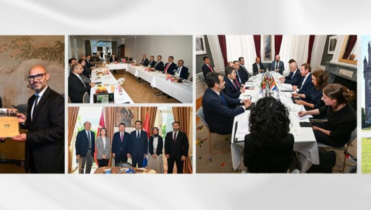 Bakan Tunç, Türkiye’nin Lahey Büyükelçiliği’ni ziyaret etti