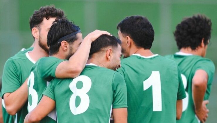 Bursaspor ilk hazırlık maçında galip!