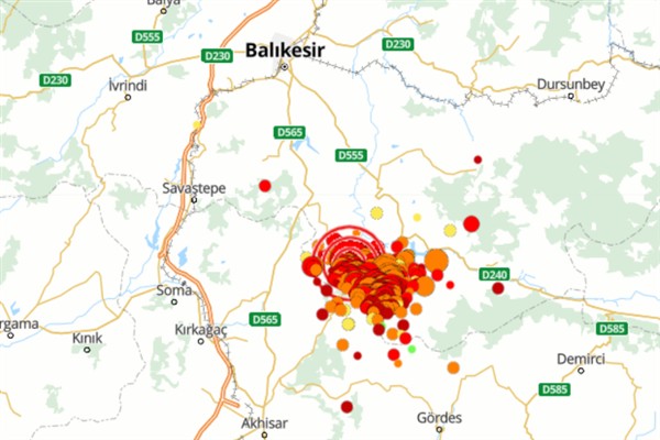 Balıkesir’de 4.0 büyüklüğünde deprem