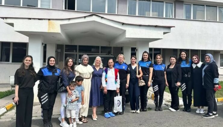 Polis Eşleri Derneği’nden huzurevi sakinlerine ziyaret