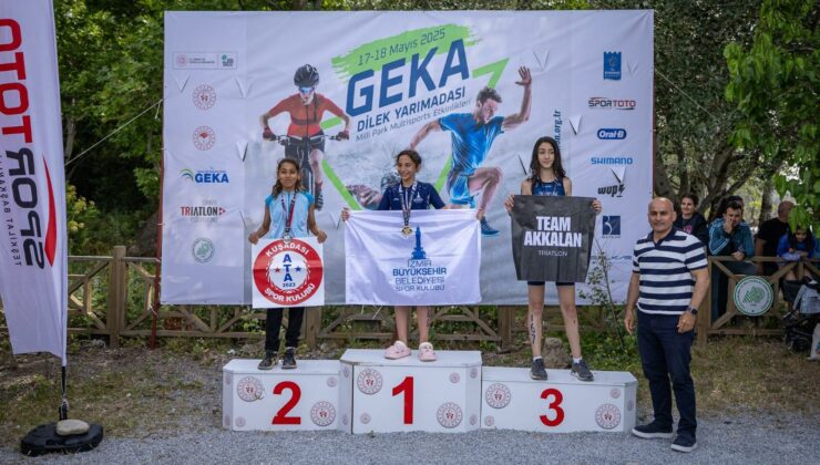 İzmir Büyükşehir Belediyesi Spor Kulübü’nden triatlon branşında büyük başarı
