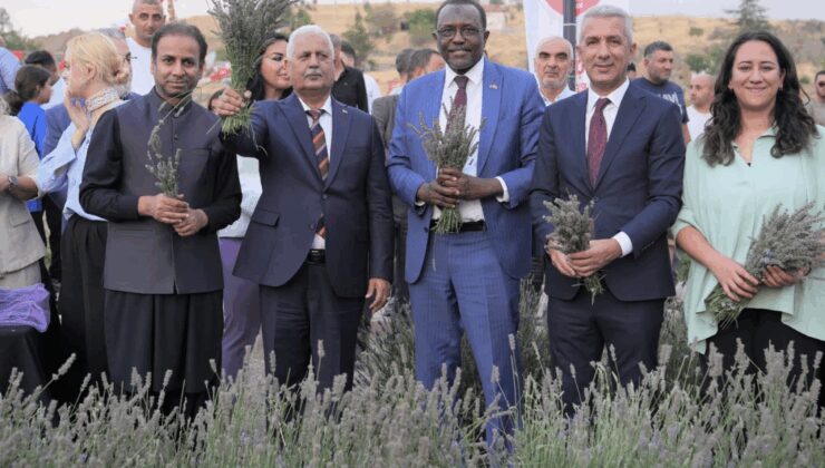 Keçiören’de 2. Geleneksel Lavanta Festivali gerçekleştirildi