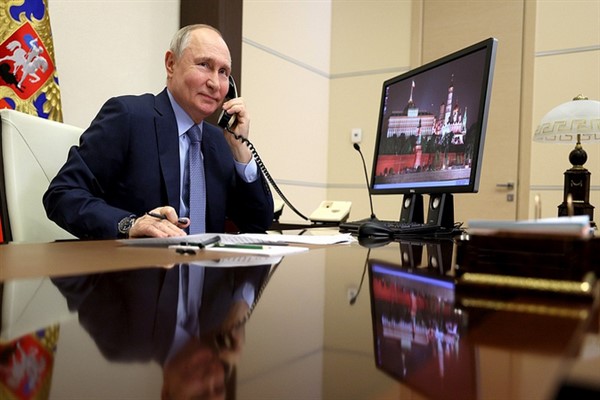 Rusya Devlet Başkanı Putin, Güney Afrika Devlet Başkanı Ramaphosa ile görüştü
