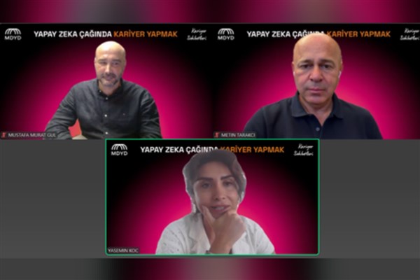 MDYD Kariyer Sohbetleri kapsamında yapay zeka webinarı gerçekleştirildi