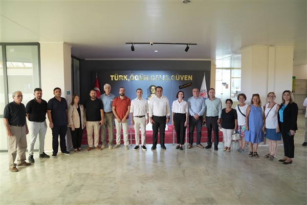 Başkan Durmuş, CHP’li heyetle saha çalışmasına katıldı