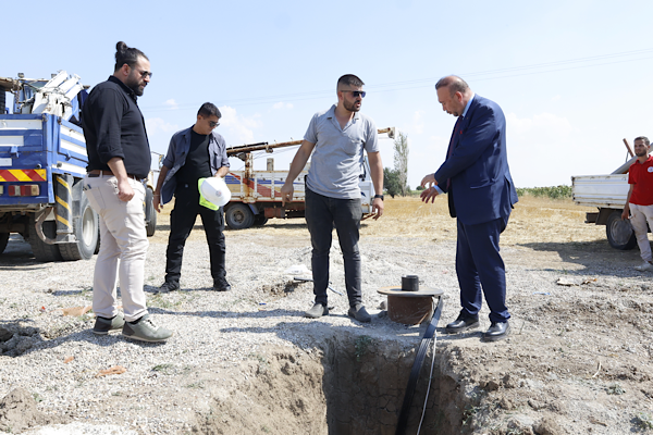 Başkan Yalım: Kuyular geçici çözümdür, vatandaşlarımızın su tasarrufu yapması gerekiyor