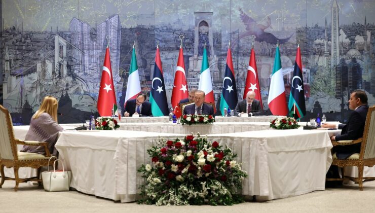 İstanbul’da Türkiye-İtalya-Libya zirvesi