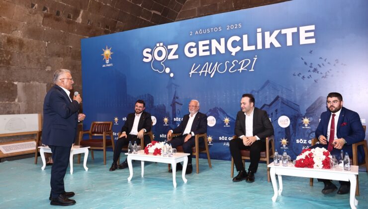 Başkan Büyükkılıç, Söz Gençlikte Gençlik Buluşmasına katıldı