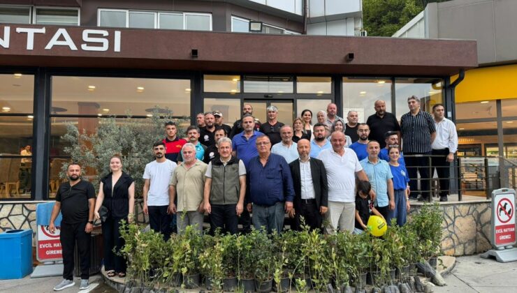 Kocaeli Belediyesi’nden Gevye’ye fidan desteği