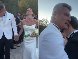 Saadettin Saran’ın mutlu günü! Gözyaşlarına hakim olamadı