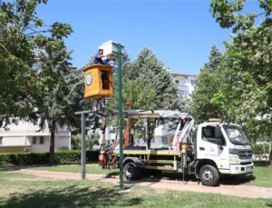Büyükşehir’den parklara kameralı güvenlik ve ücretsiz Wi-Fi
