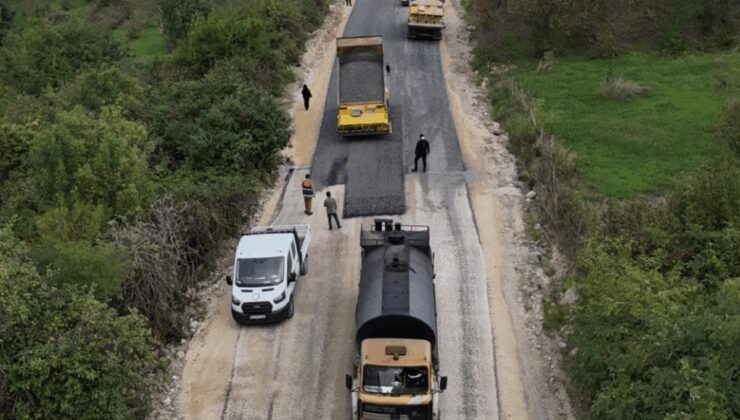 Fatsa Dolunay Mahallesi’nde  asfalt çalışması tamamlandı