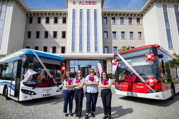 İzmir’de sıfır emisyonlu toplu taşıma hattı hizmete girdi