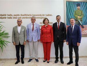 CHP’li Günaydın’dan Başkan Ünlüce’ye ziyaret
